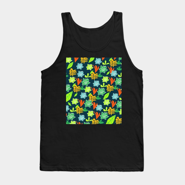 Cheerful plants Tank Top by cocodes